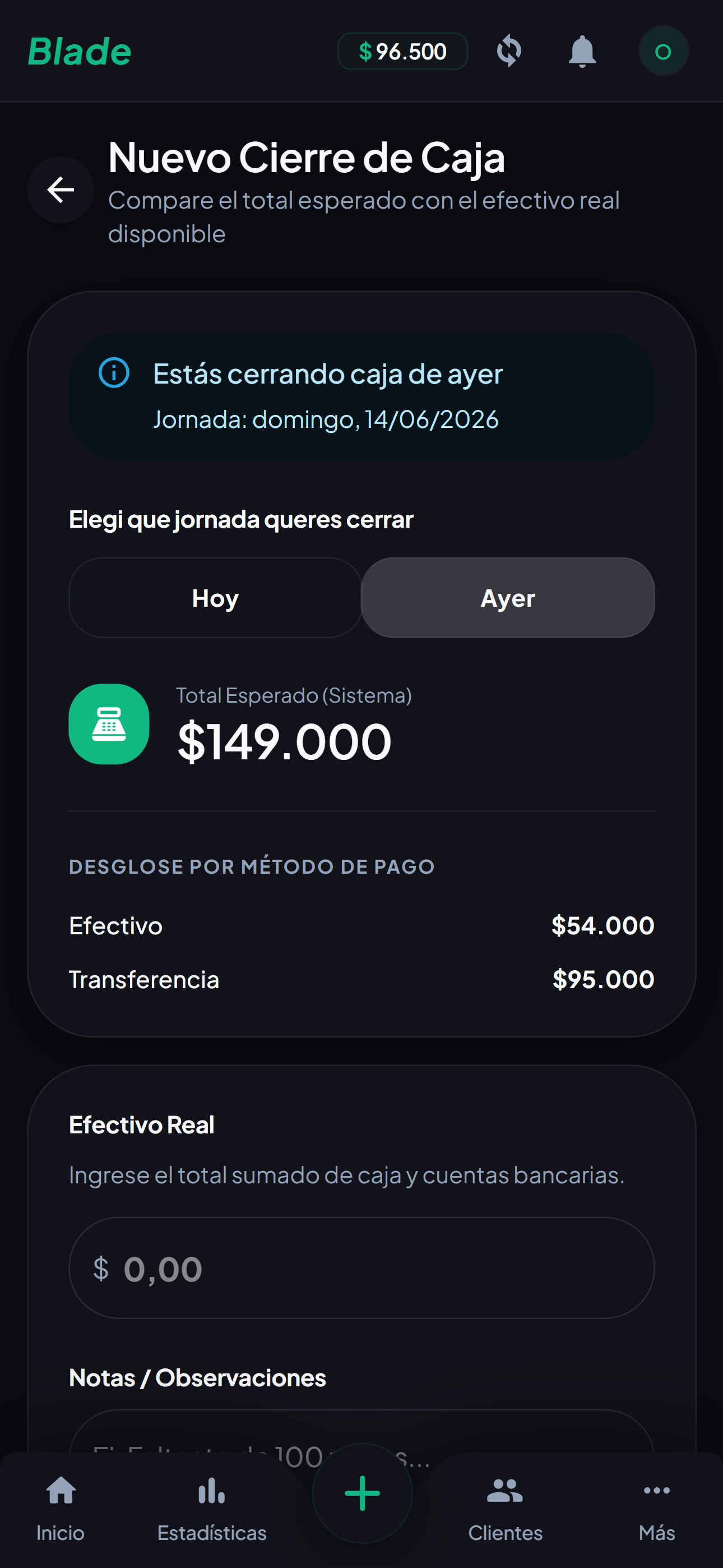 Registro de Ventas